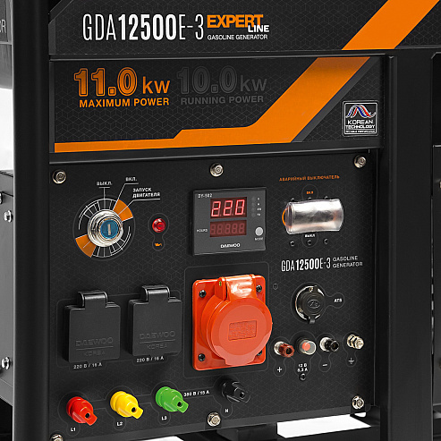 Бензиновый генератор DAEWOO GDA 12500E-3_6